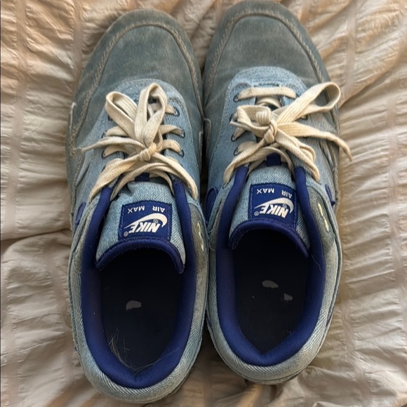 Nike Air Max 1 PRM
Dirty Denim Blue and Yellow Retro Sneakers - size 11.5 - Picture 7 of 9